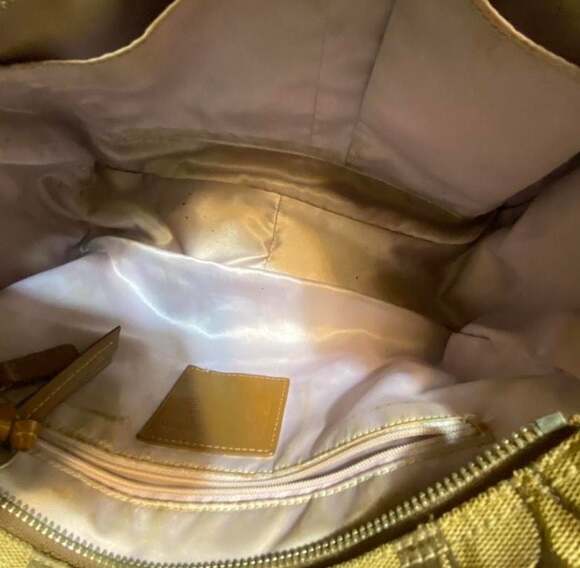 Coach Signature Canvas Heritage Stripe Carryall Tote Bag - Picture 4 of 9